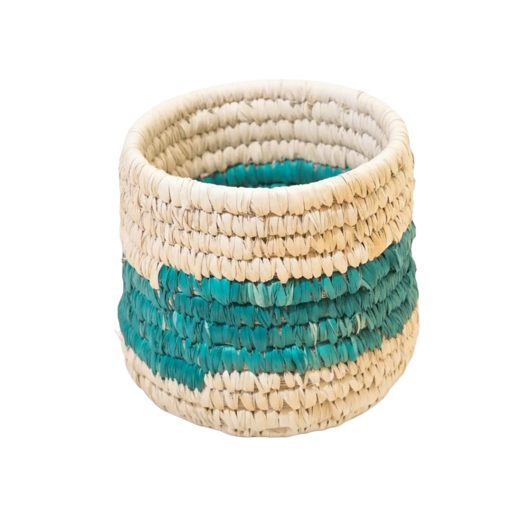 Eco-Friendly Palm Leaf Basket